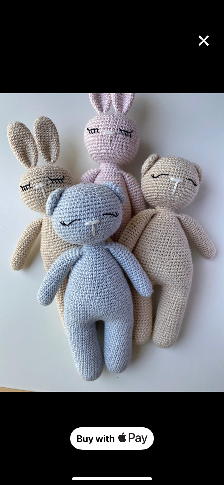 Small Doll — Blue Bear