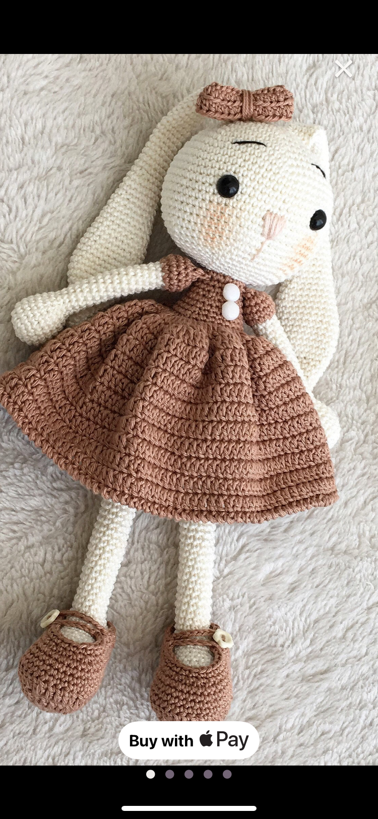 Floppy Ear Bunny Doll — Boy No Dress