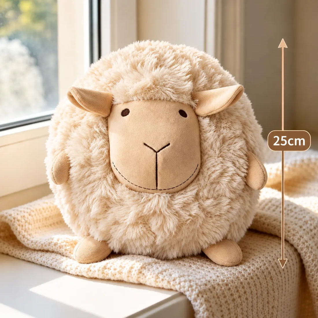Dreamy Lamb Plush | Luxury Nursery Stuffed Animal | 25" Lively Distinct Designs Inc