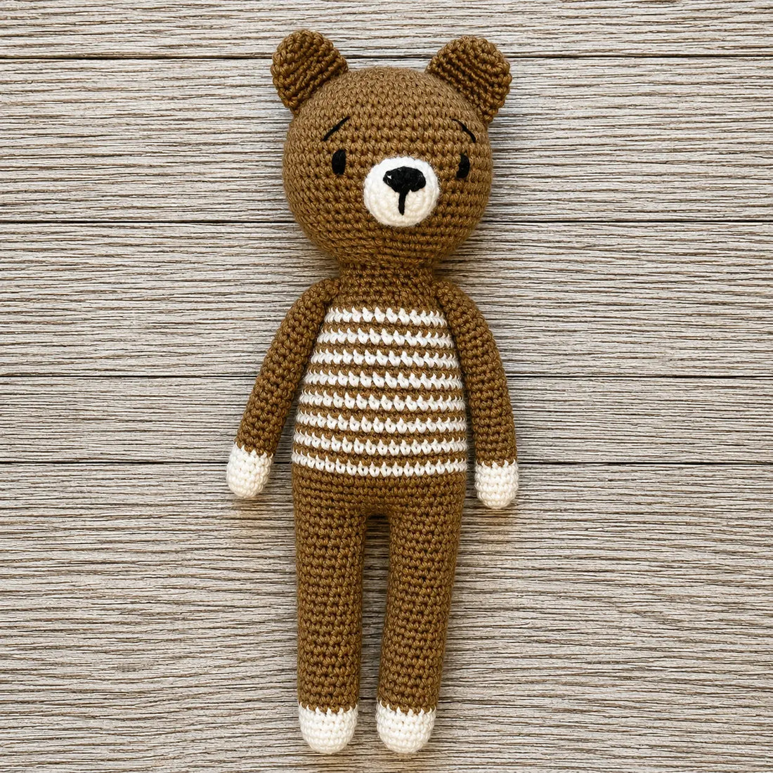 Artisan Crochet Striped Bear Lively Distinct Designs Inc