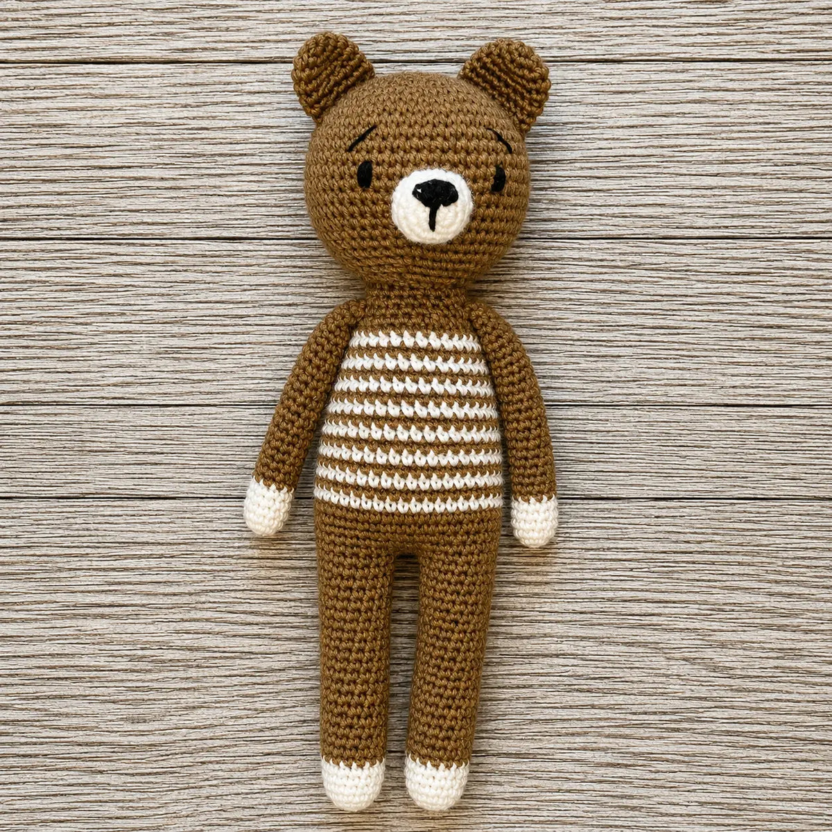 Artisan Crochet Striped Bear Lively Distinct Designs Inc