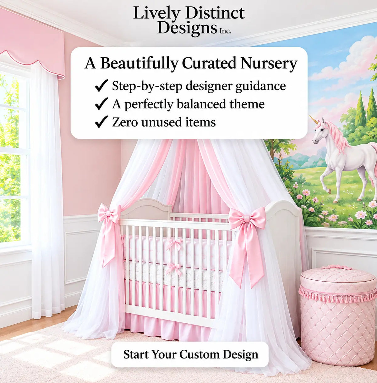 Little Dreams Primary Color Polka Dot & whimsical Nursery Design | Gender-Neutral Baby Nursery Décor | LDD Original. Lively Distinct Designs Inc