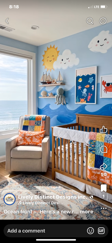 Ocean View 4-Piece Bedding Set | LDD Originals