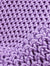 Lavender Mixed Stitch Crochet Baby Blanket | Handmade Two-Texture Artisan Blanket | Lively Distinct Designs. Lively Distinct Designs Inc
