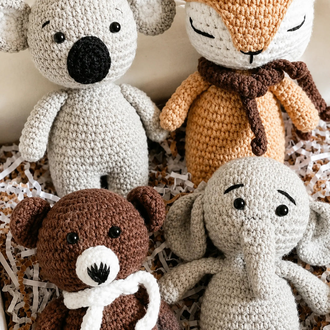 Artisan Crochet Elephant Lively Distinct Designs Inc