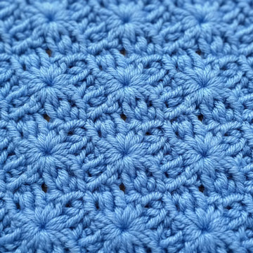Blue Star Stitch Crochet Baby Bla