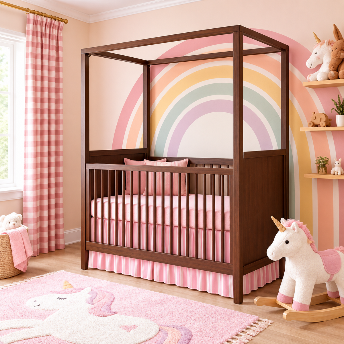 Baby Wonderland Nursery Blue Print - A picture of the room we’ve curated just for you.   And The List